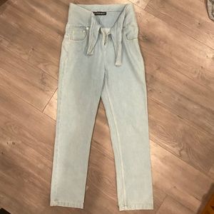 The Y/Project Tie Front Jeans